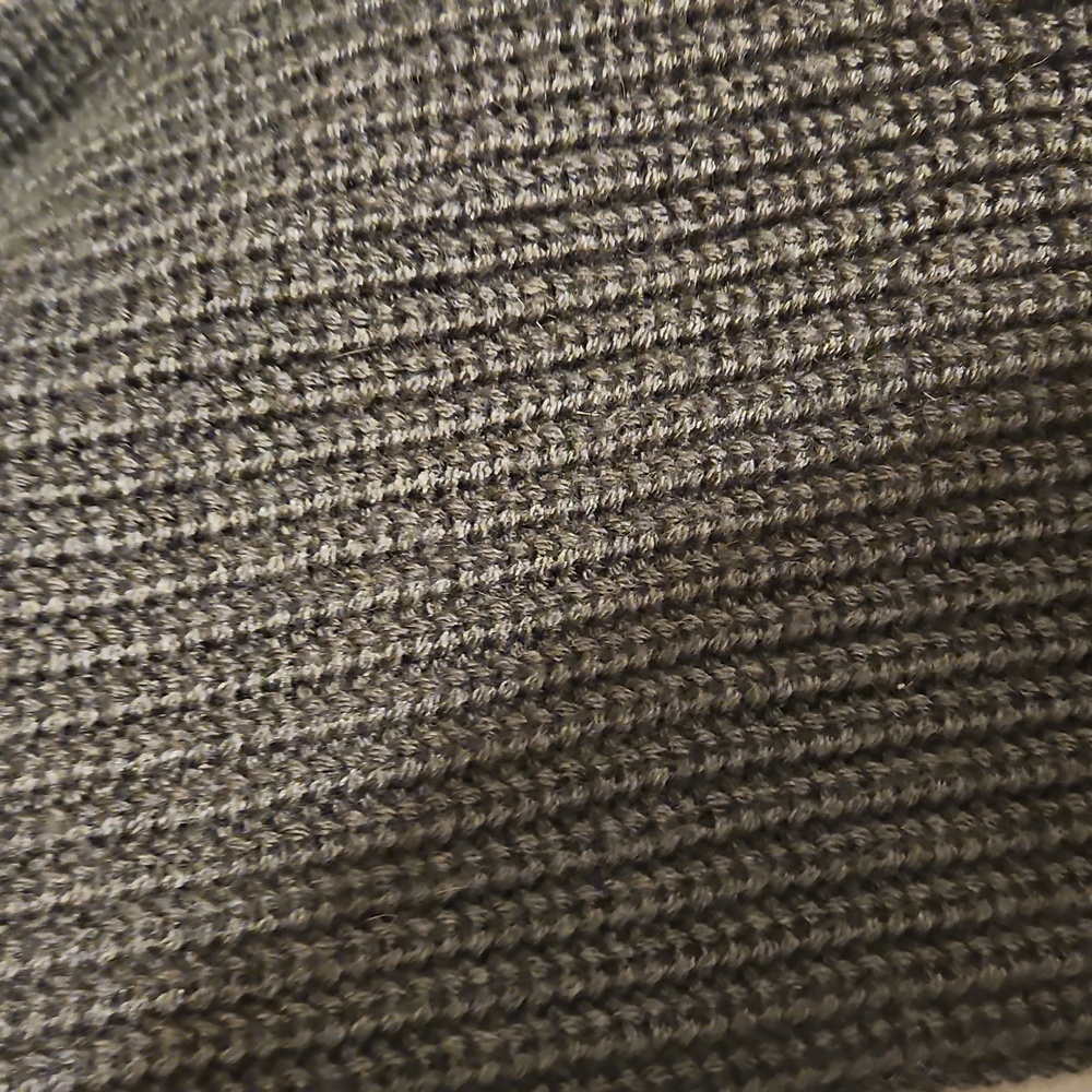 Skies Are Blue Curvy 1X Olive Green Ribbed Sweater Mustard Accents Fall Knit - Picture 12 of 15